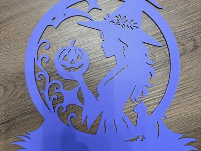 Witch Halloween Wall Decor