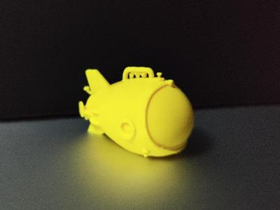 Cartoon Yellow Submarine