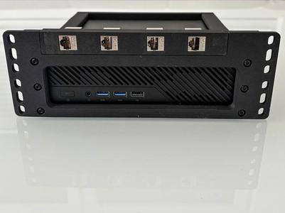 10 Inch 2U Enclosure for MINISFORUM MS-A2 or MS-01