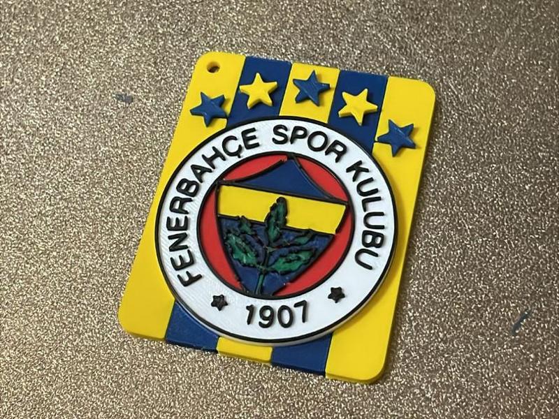 Fenerbahçe 5 Star Keychain | Collectible