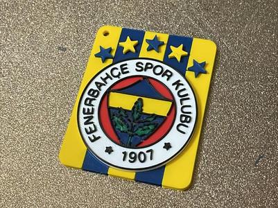 Fenerbahçe 5 Star Keychain | Collectible
