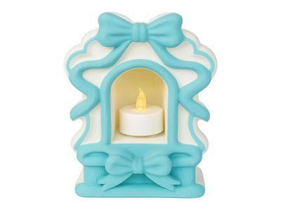 Coquette Bow Candle Holder Ribbon Light Lantern 