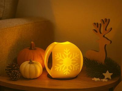 Snowflake - Winter Lantern Snowflake
