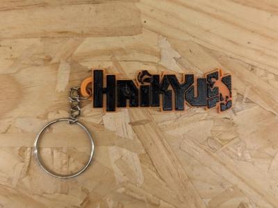 Haikiyuu Keychain Embossed