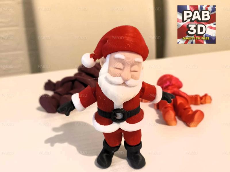 Flexi Santa articulated model 