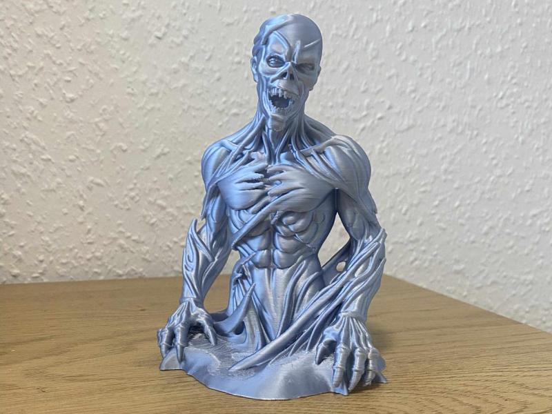 Skeleton ghoul bust for halloween