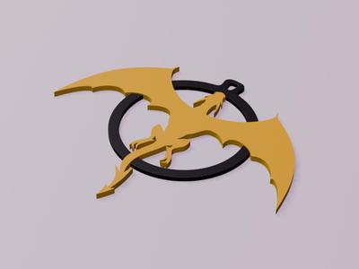 Epic Fantasy Dragon Christmas Ornament