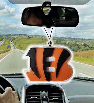 Cincinnati Bengals Car Rearview Mirror Ornament