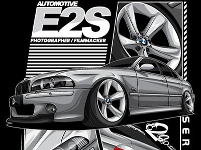 Toile Chroma E2S Pictures BMW E39 by E2S