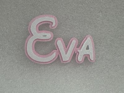 Disney Theme 3D Name Decor Sign Eva