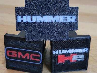 GMC - HUMMER - H2 TRAILER HITCH PLUG -TOW RECEIVER