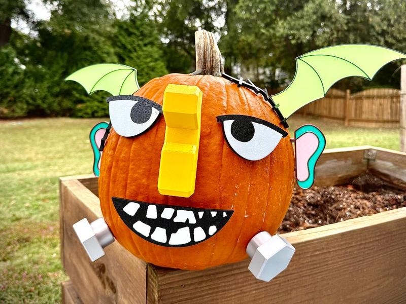 Funky No Carve Halloween Pumpkin Accessories!