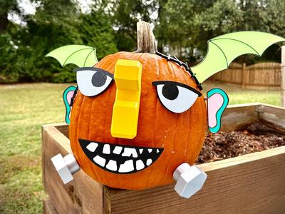 Funky No Carve Halloween Pumpkin Accessories!