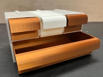 Modular screw organizer with drawers