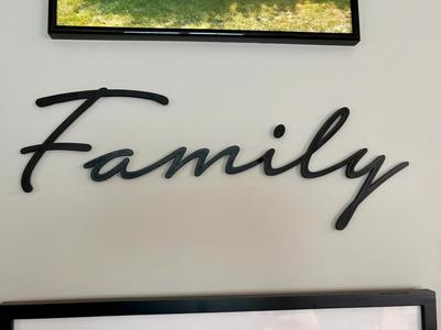 Family Sign for Wall