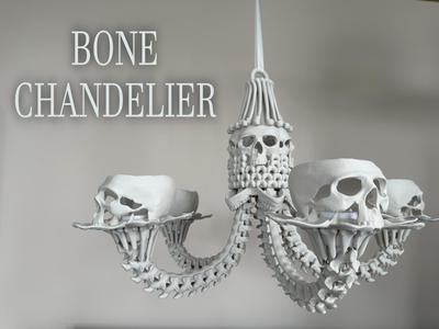 Bone Chandelier