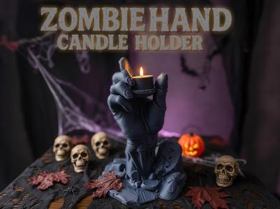 Zombie Hand Candle Holder – Horror That Lights Up!