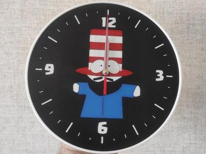 Clock Mr. Hat