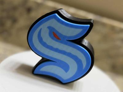 Seattle Kraken Fidget Clicker
