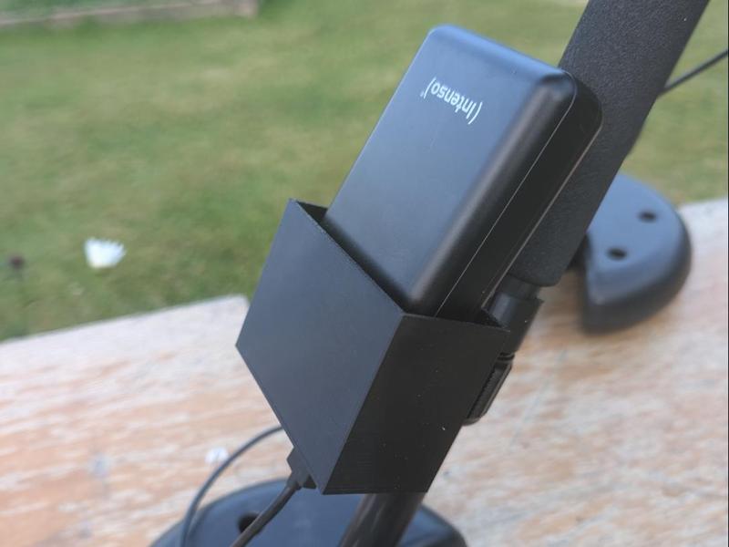 Power bank holder for Seestar with leg clip