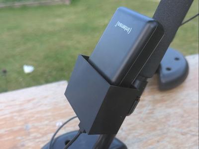 Power bank holder for Seestar with leg clip