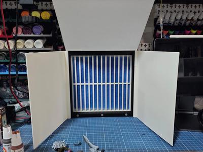 Spray Booth for Airbrush & Solder Magnetic Modular