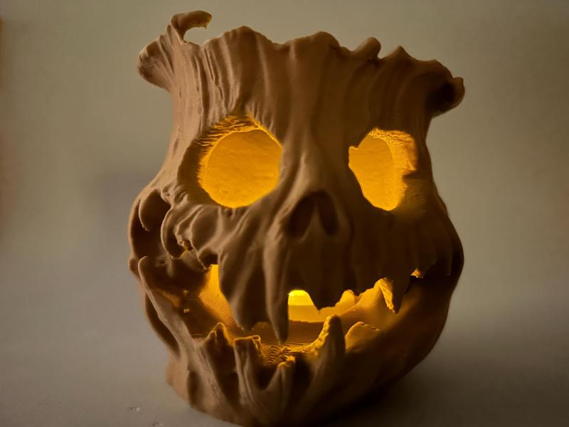 Jack-O-Lantern Candle