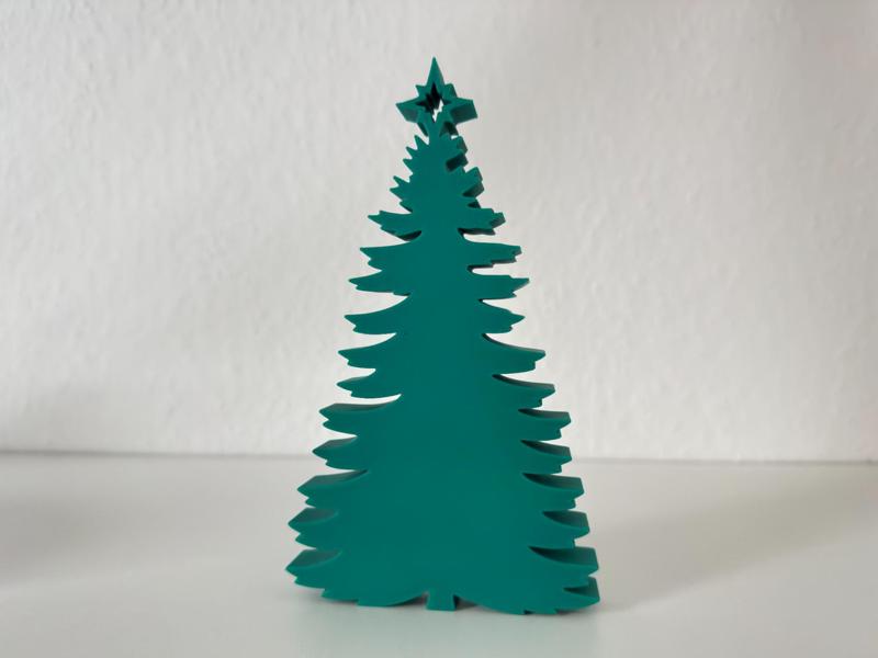 Winter Christmas Tree Standee