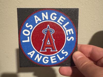 Los Angeles Angels Custom Coasters
