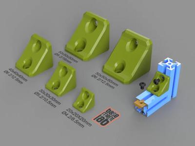 Supported Corner Bracket HEAVY-DUTY 