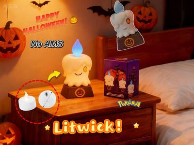 Pokemon——Litwick Night light (multi-color assembly) Litwick Night light Pokémon