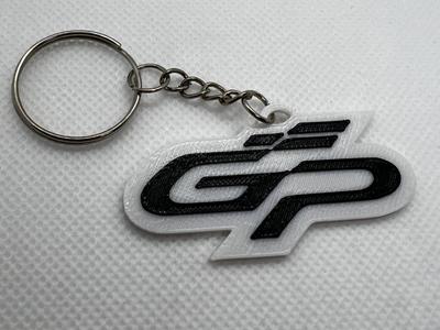 GP Explorer 3 Logo Keychain - The Last Race