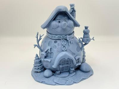 Christmas Hearth of the Snowman