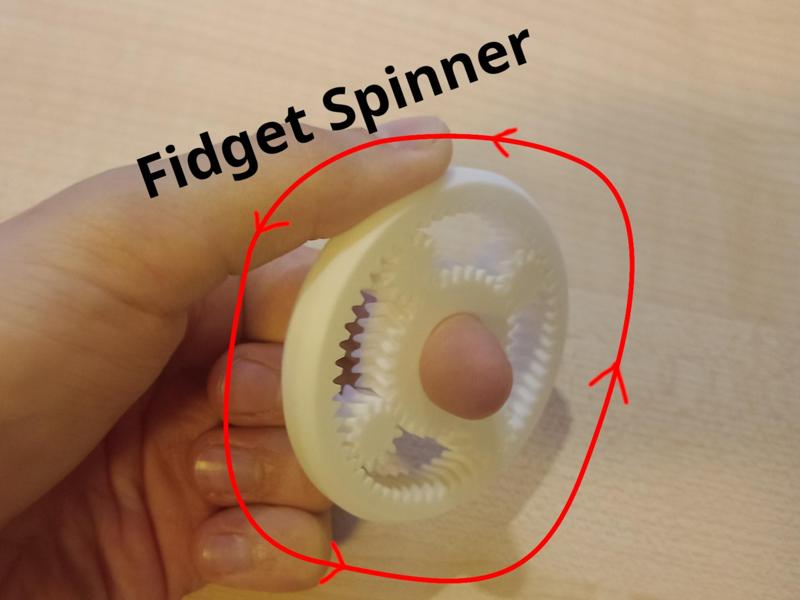 Planetary Fidget Spinner