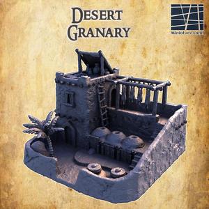 Desert Granary Tabletop Terrain 28MM