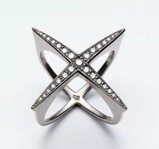 X engagement ring stl file