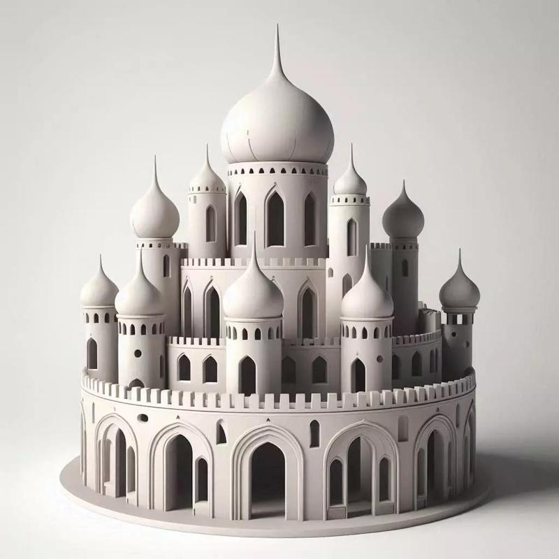 Moroccan style Rounded Castle