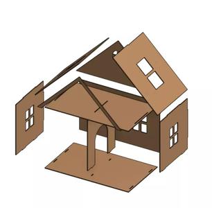 HOUSE PARTS AND DRAWING FILE INCLUDED