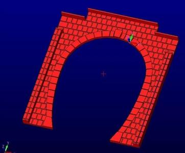 H0 1 87 tunnel portal