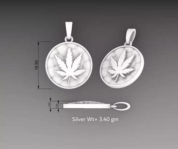 Maple Leaf Pendant Design