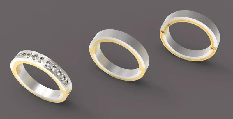 3in1 moving rings