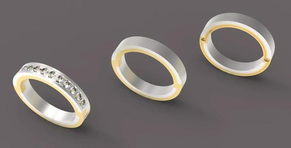 3in1 moving rings