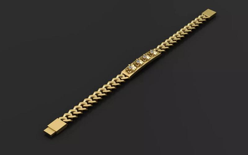 STYLISH CHAIN PENDANT 3D PRINTABLE MODEL