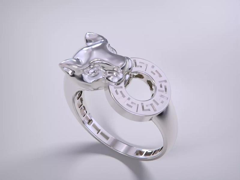 Panther Ring Versace Lightweight