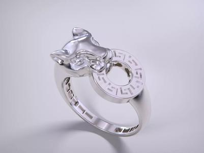 Panther Ring Versace Lightweight