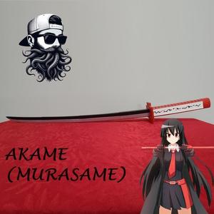 Akame Murasame - Collapsing Katana + Wall Hanger