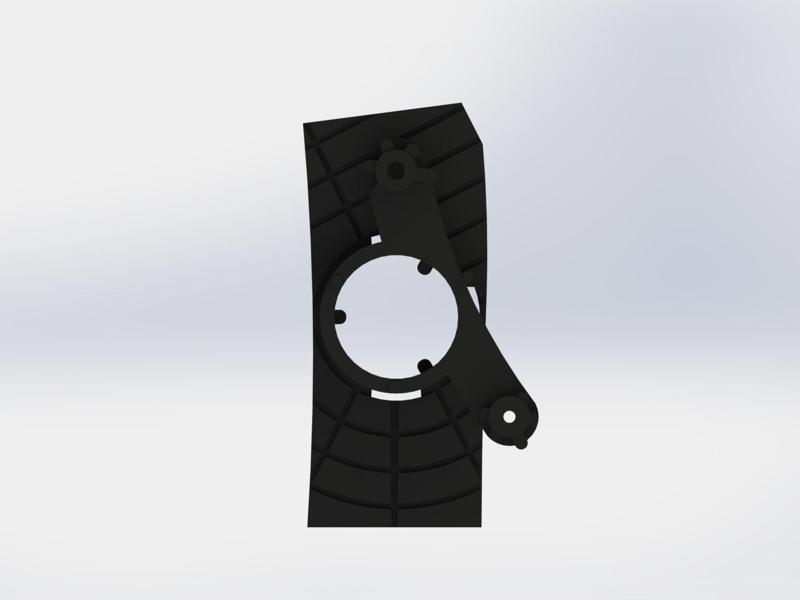 BMW 7 Series F01 F02 F04 Front Bumper Side Camera Bracket Right