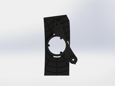 BMW 7 Series F01 F02 F04 Front Bumper Side Camera Bracket Right