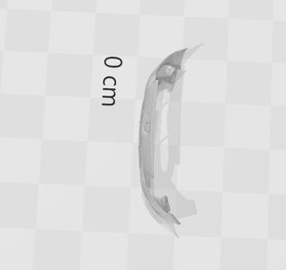 Front fascia V4 1/64 scale
