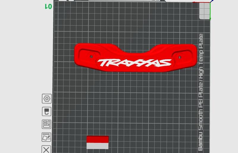 TRAXXAX XMAXX REAR BUMPER